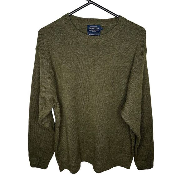 Pendleton Shetland Wool Sweater Crewneck Mens XL - Picture 1 of 3